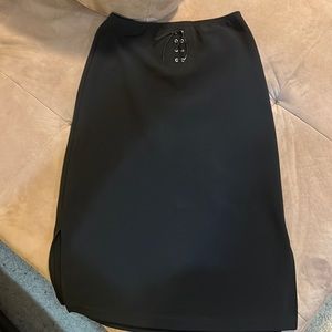Miss Attitude Black Skirt